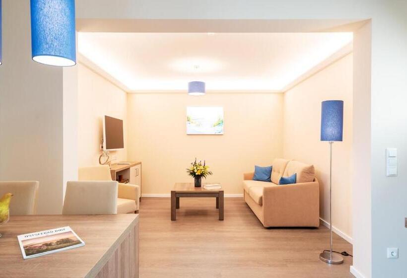 דירה בת חדר שינה 1 עם מרפסת, Akzent Apartmenthotel Binz