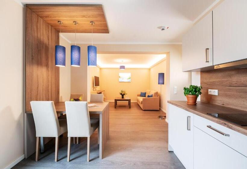 דירה בת חדר שינה 1 עם מרפסת, Akzent Apartmenthotel Binz