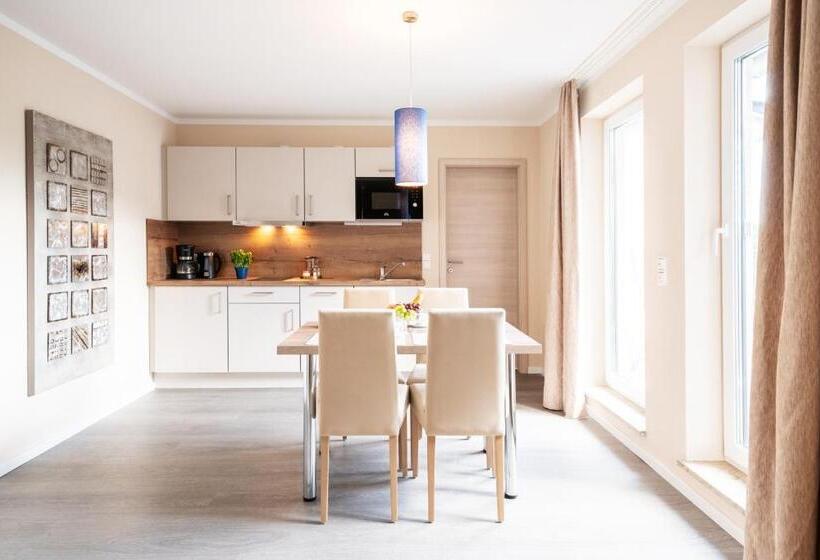 דירה בת חדר שינה 1 עם מרפסת, Akzent Apartmenthotel Binz