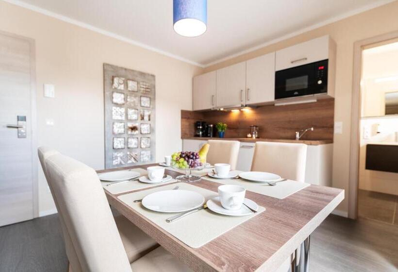 آپارتمان 1 خوابه با بالکن, Akzent Apartmenthotel Binz