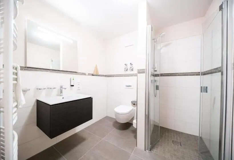 バルコニー付２ベッドルームアパートメント, Akzent Apartmenthotel Binz