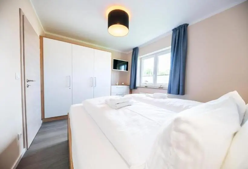 テラスつきの２ベッドルームアパートメント, Akzent Apartmenthotel Binz