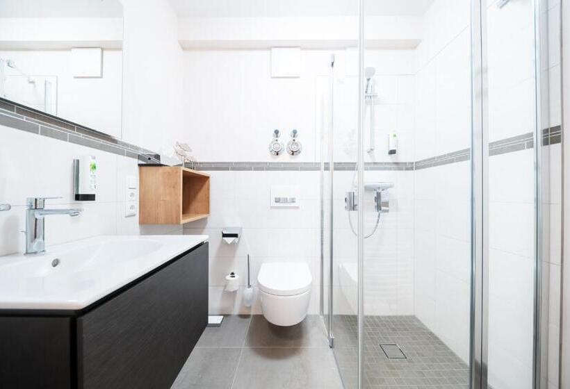 דירת 2 חדרים עם טרסה, Akzent Apartmenthotel Binz