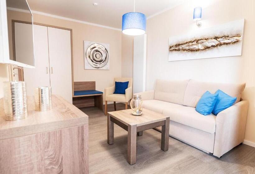 آپارتمان 1 خوابه با بالکن, Akzent Apartmenthotel Binz