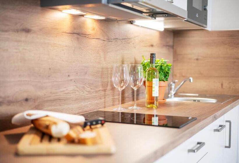 דירה בת חדר שינה 1 עם מרפסת, Akzent Apartmenthotel Binz