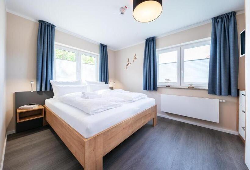 דירת 2 חדרים עם טרסה, Akzent Apartmenthotel Binz