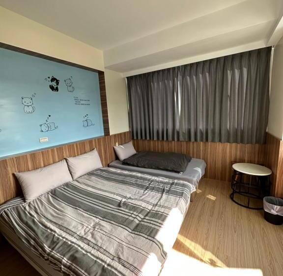 اتاق استاندارد سه نفره, 埔里金宿&車站旁邊