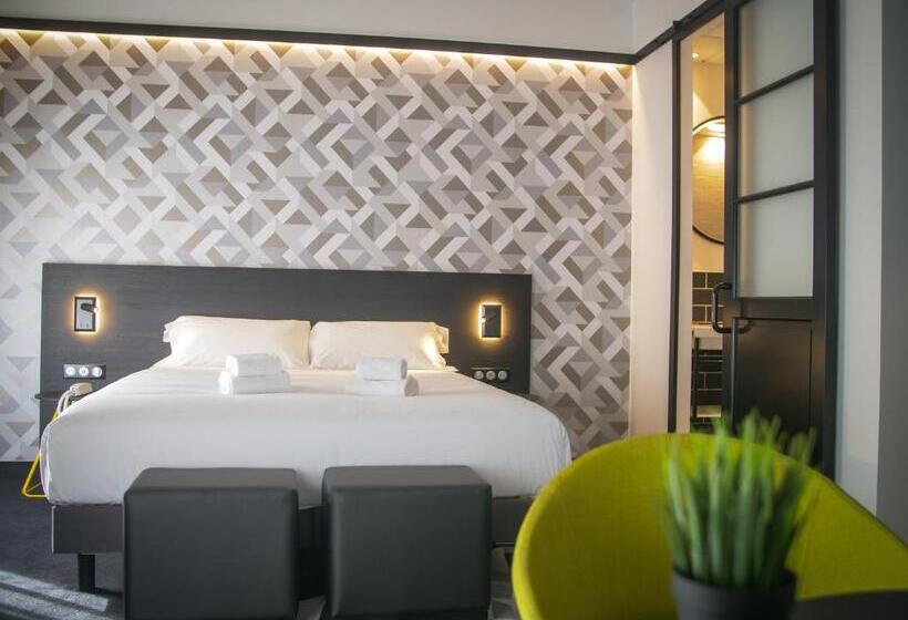 디럭스 룸 킹사이즈 침대, Le Magic Hôtel & Spa