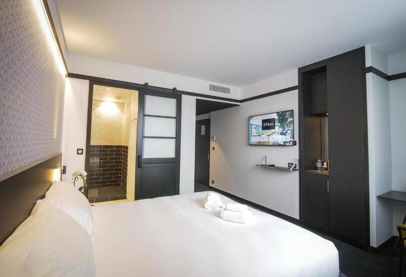 디럭스 룸 킹사이즈 침대, Le Magic Hôtel & Spa