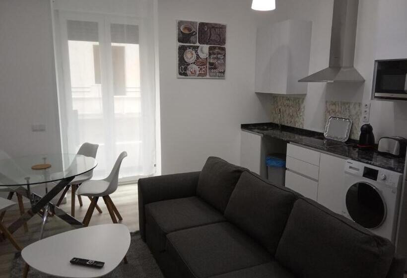 침실 1개 아파트, Alicante Center Apart