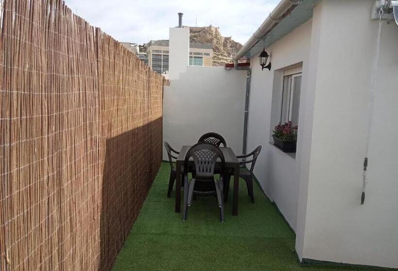 침실 1개 테라스 아파트, Alicante Center Apart