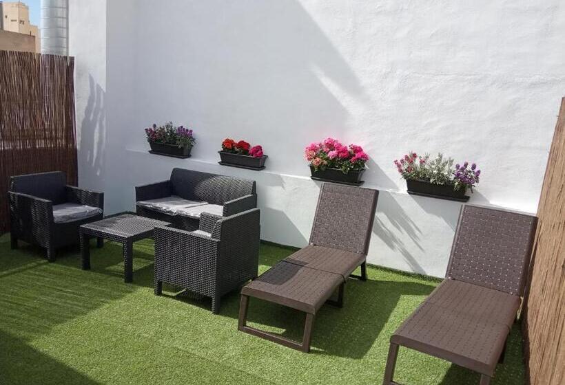 침실 1개 테라스 아파트, Alicante Center Apart