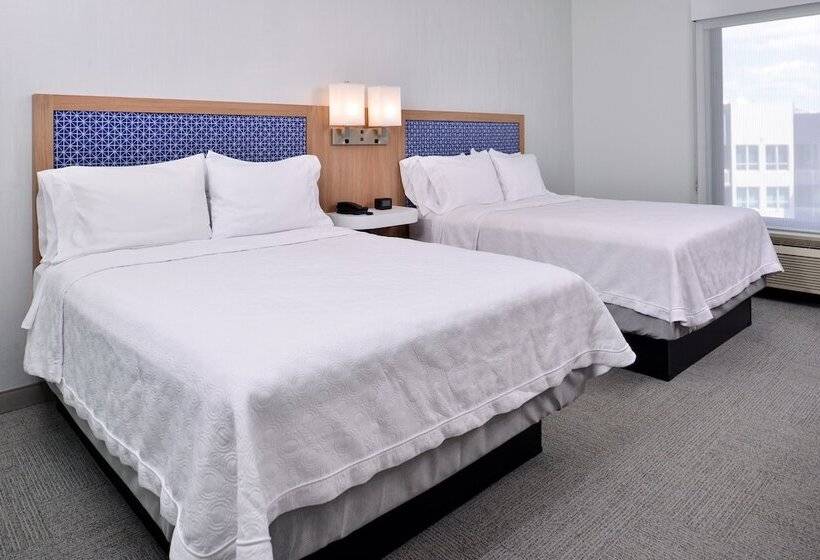 חדר סטנדרט שתי מיטות זוגיות, Hampton Inn Tampa Downtown Channel District