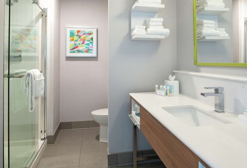 חדר סטנדרט מיטה זוגית עם נוף לעיר, Hampton Inn Tampa Downtown Channel District