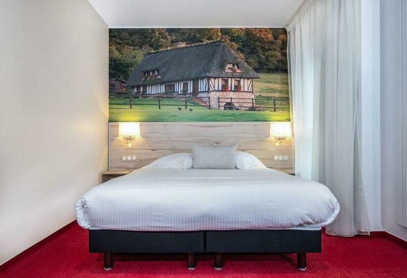 Номер Стандарт Трехместный, The Originals City, Hôtel Acadine, Pontaudemer