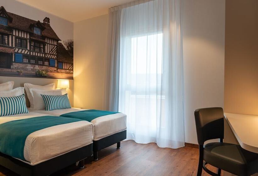标准间, The Originals City, Hôtel Acadine, Pontaudemer