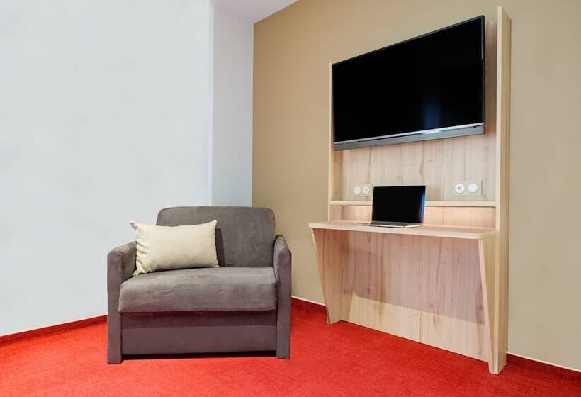 标准三人间, The Originals City, Hôtel Acadine, Pontaudemer