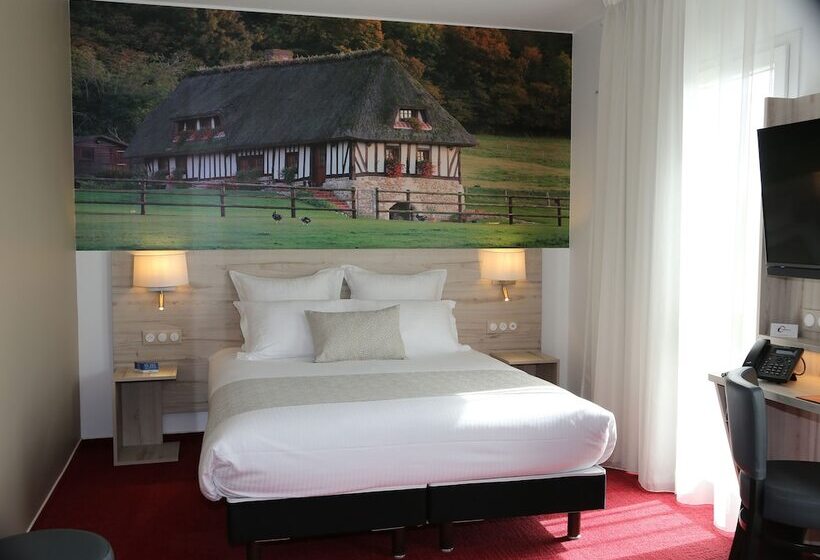 标准三人间, The Originals City, Hôtel Acadine, Pontaudemer