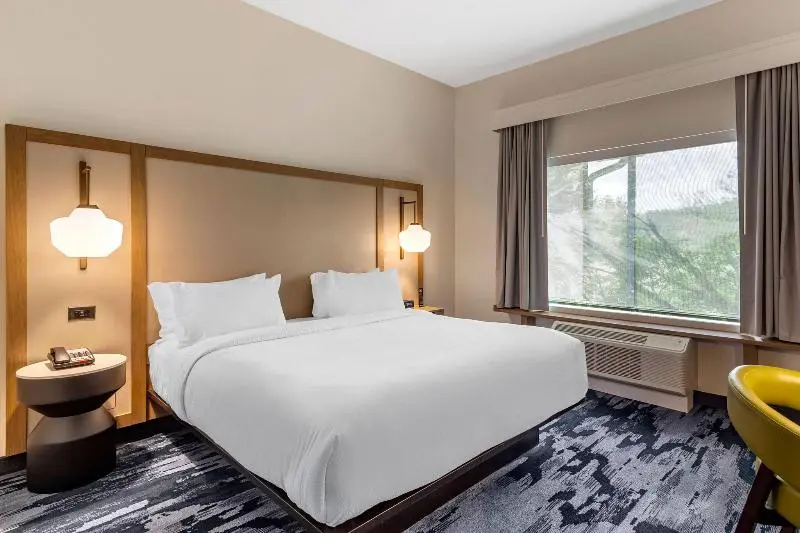 キングサイズベッドのスタンダードルーム, Fairfield Inn & Suites By Marriott Helen
