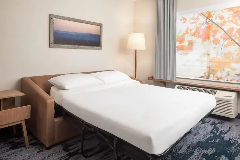 キングサイズベッドのスイートルーム, Fairfield Inn & Suites By Marriott Fresno North/shaw Avenue