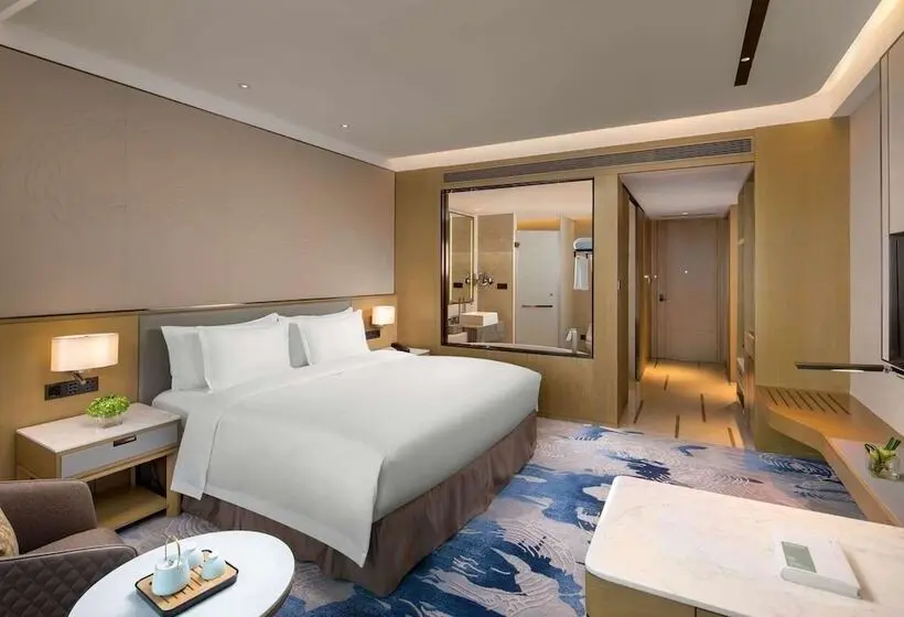اتاق اجرایی با چشمانداز دریا, Wyndham Grand Plaza Royale Yuzhou Xiamen Wuyuan Bay