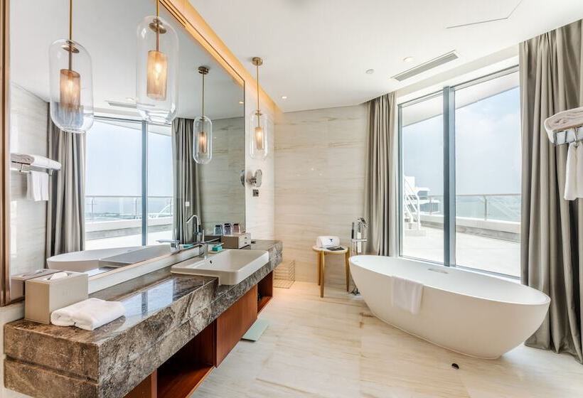 Люкс с Видом, Wyndham Grand Plaza Royale Yuzhou Xiamen Wuyuan Bay
