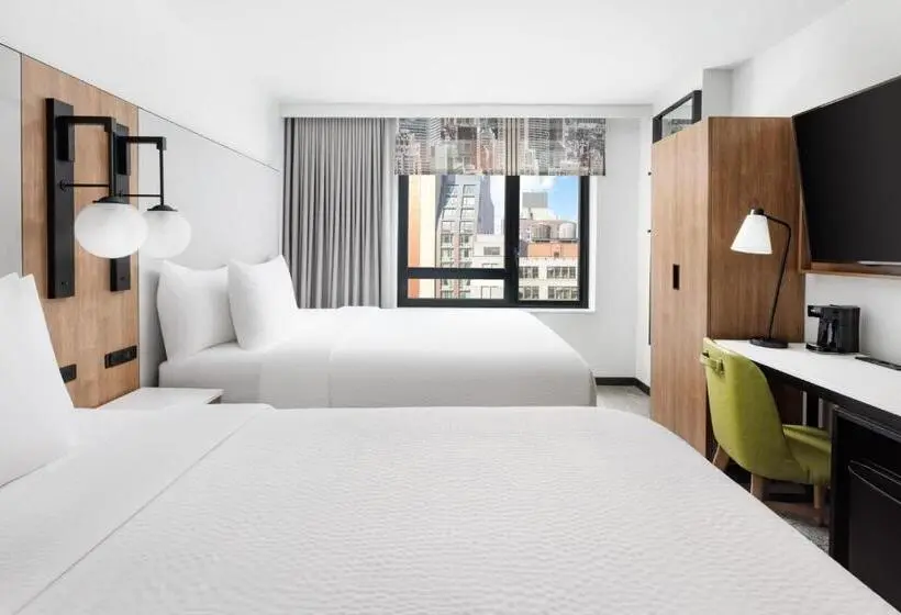 اتاق استاندارد با چشم‌انداز شهر, Fairfield Inn & Suites By Marriott New York Manhattan/times Square South