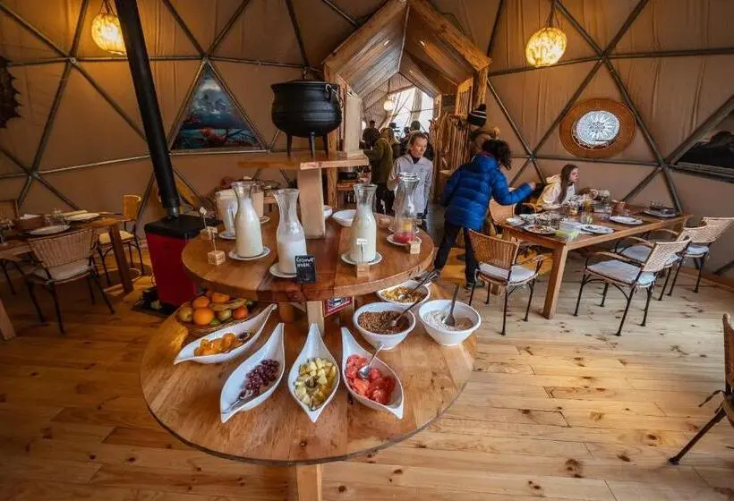 浴室共有ベーシックルーム, Ecocamp Patagonia