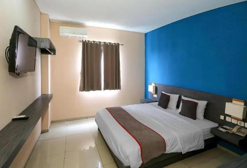 デラックスルーム, Super Oyo Townhouse Oak Hotel Fiducia Pondok Gede
