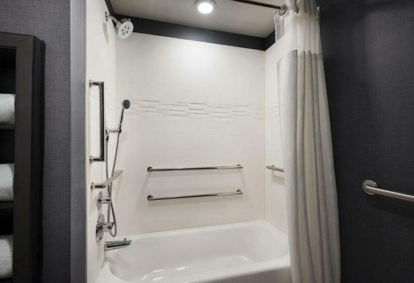 带大床的标准工作室, Residence Inn By Marriott Minneapolis St. Paul/eagan