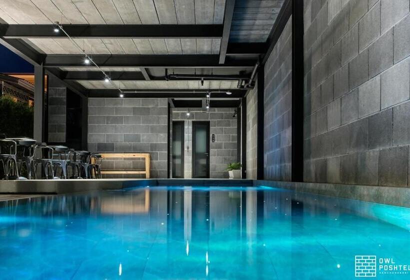 4인용 스탠다드 룸, Owl Poshtel Kanchanaburi