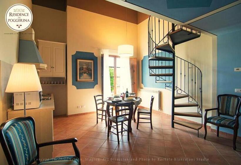 דירת חדר עם טרסה, Residence La Poggerina