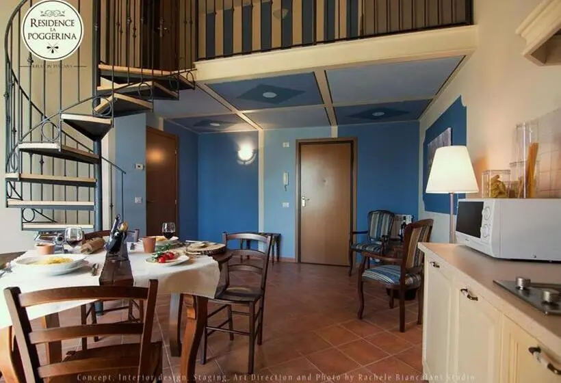テラス付き１ベッドルームアパートメント, Residence La Poggerina
