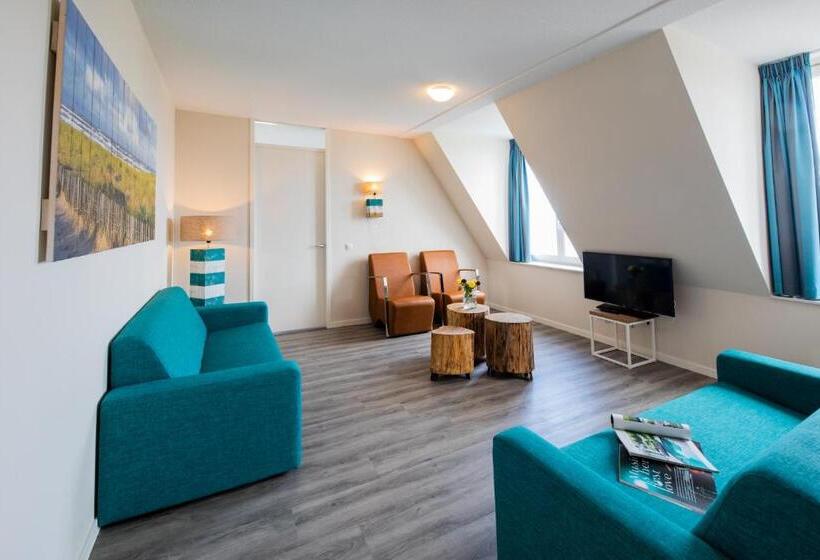 带1个卧室的顶楼公寓, Villa Zeezicht