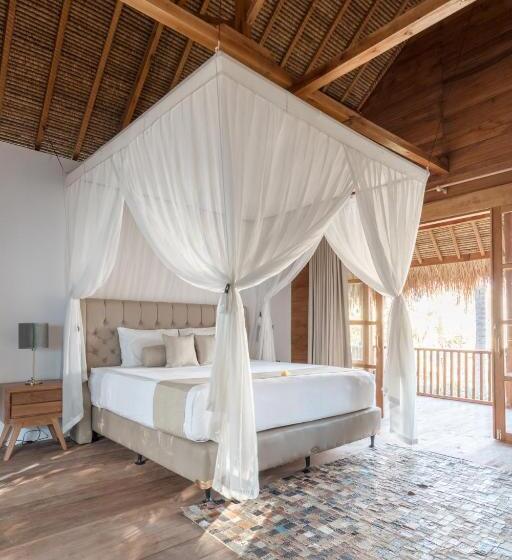 חדר דלוקס עם מרפסת, Lempuyang Boutique