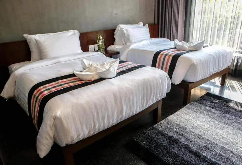 キングサイズベッドのスーペリアルーム, Nai Ya Hotel Sha Extra Plus