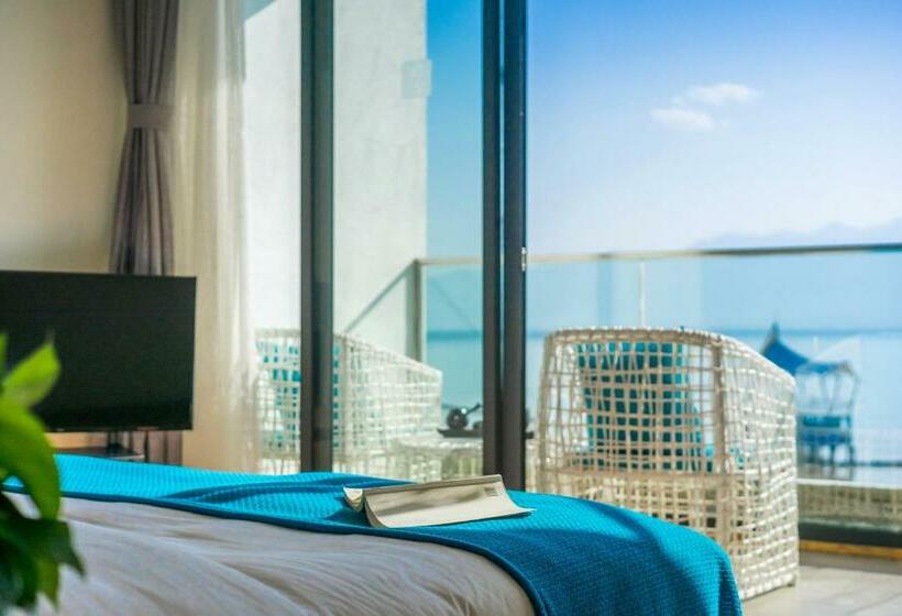 海景标准间带阳台, Dali Erhai Baishe Seaview Inn