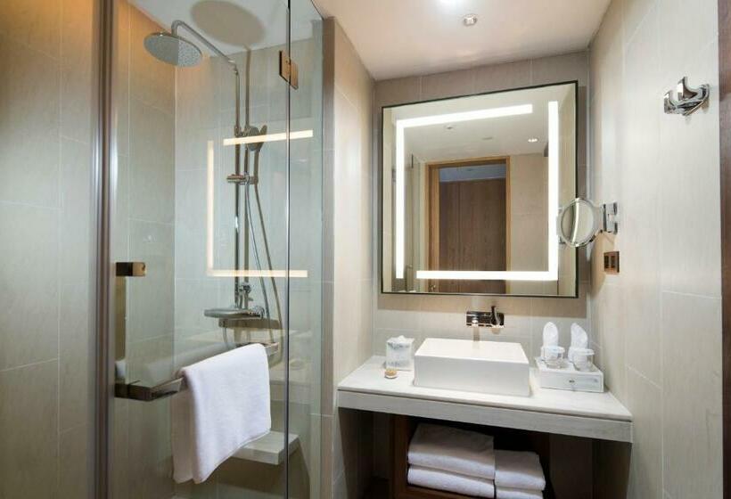 غرفة قياسية سرير كينج, Hilton Garden Inn Zhuhai Hengqin