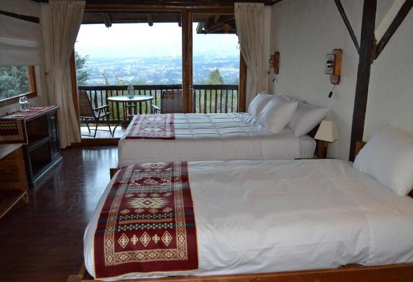 חדר סטנדרט לשלושה עם מרפסת, Ilatoa Lodge