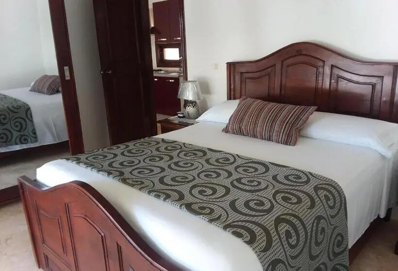 آپارتمان 1 خوابه با چشم‌انداز استخر, Oasi Encantada   Beach Resort