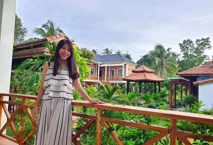 اتاق استاندارد چهارنفره با بالکن, Phu Quoc Areca Garden Bungalow