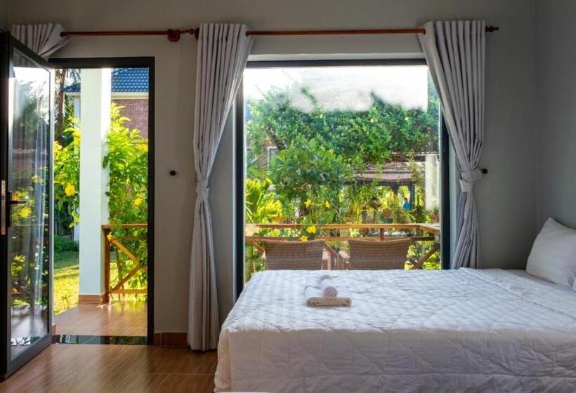 اتاق استاندارد چهارنفره با بالکن, Phu Quoc Areca Garden Bungalow