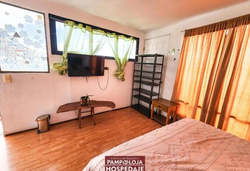 اتاق استاندارد چهار تخته, Hostal Pampaloja