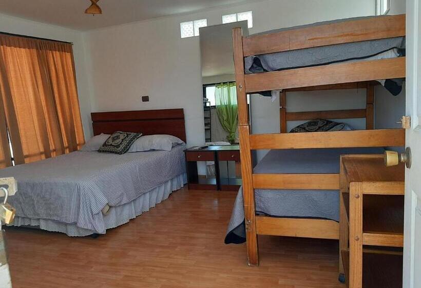 اتاق استاندارد چهار تخته, Hostal Pampaloja