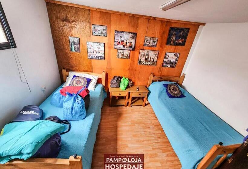 تختخواب در اتاق مشترک, Hostal Pampaloja