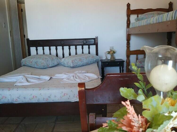 带海景标准四人间, Pousada Caribe Carioca