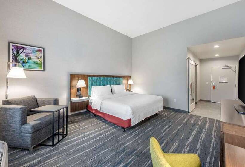身障者適用スタンダードルーム, Hampton Inn Champaign Southwest