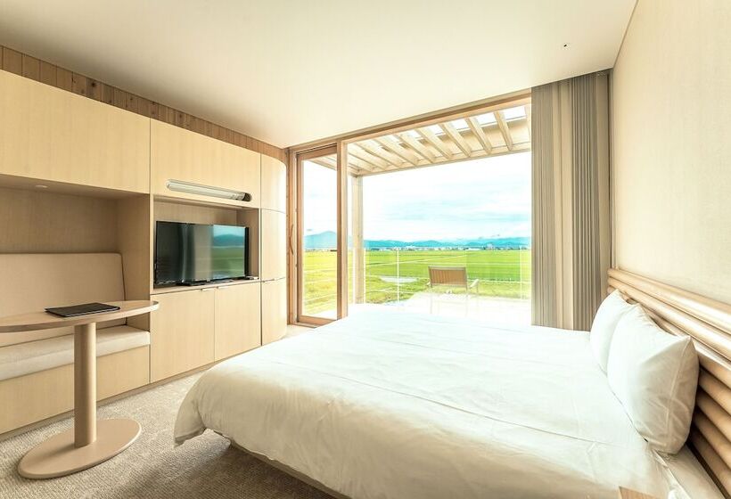 غرفة قياسية سرير مزدوج, Shonai Hotel Suiden Terrasse