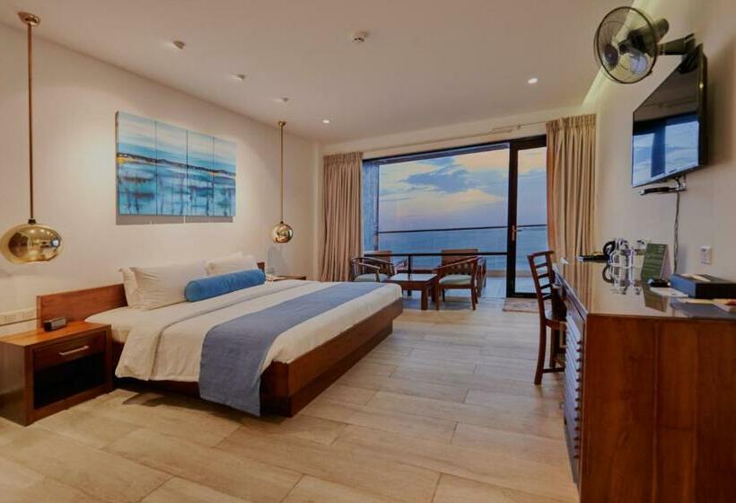 غرفة ديلوكس مطلّة علي البحر مزوَّدة بشُرفة, Agnus Unawatuna