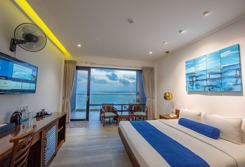 غرفة ديلوكس مطلّة علي البحر, Agnus Unawatuna